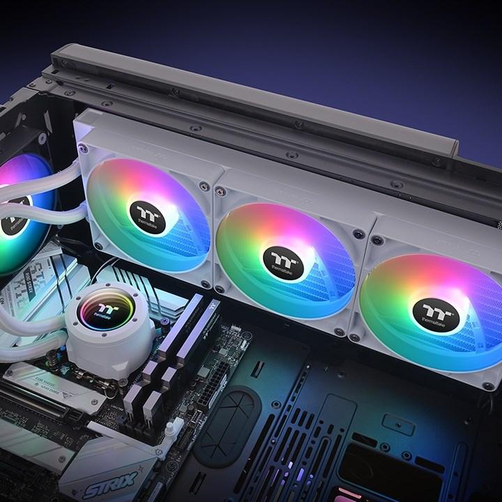 Produktbild Thermaltake TH420 V2 ARGB Sync CPU Liquid Cooler All-In-One wh