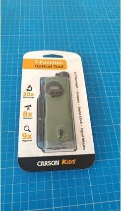 Produktbild Carson X-Scope Kids CP-11 Multifunktionales optisches Tascheninstrument mit 7 Funktionen