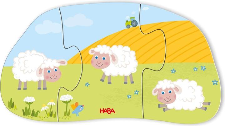 Produktbild Magni HABA 6 erste Puzzles Bauernhof (18 Teile)