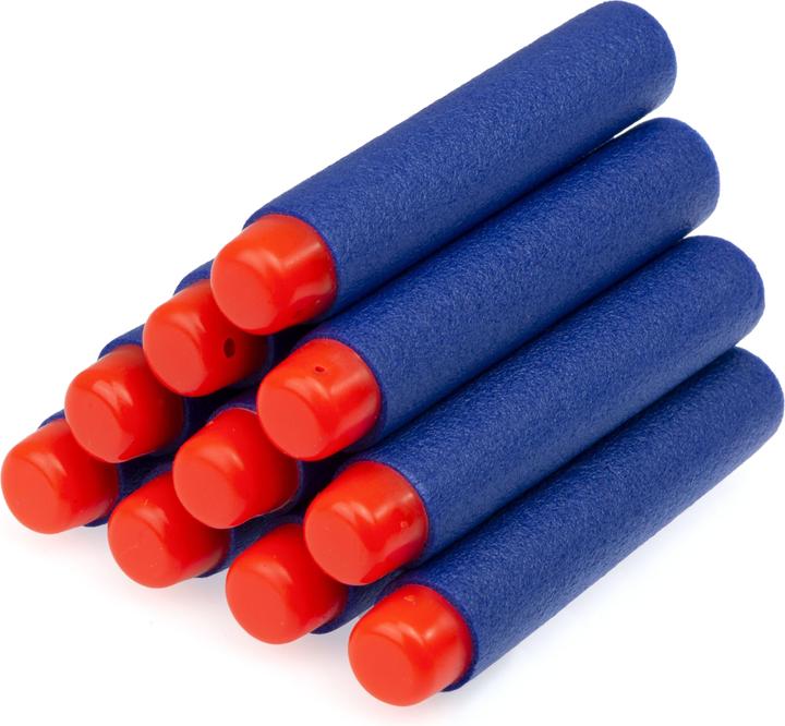 Ikonka Flèches de tir compatibles NERF 10 pièces 7,2cm