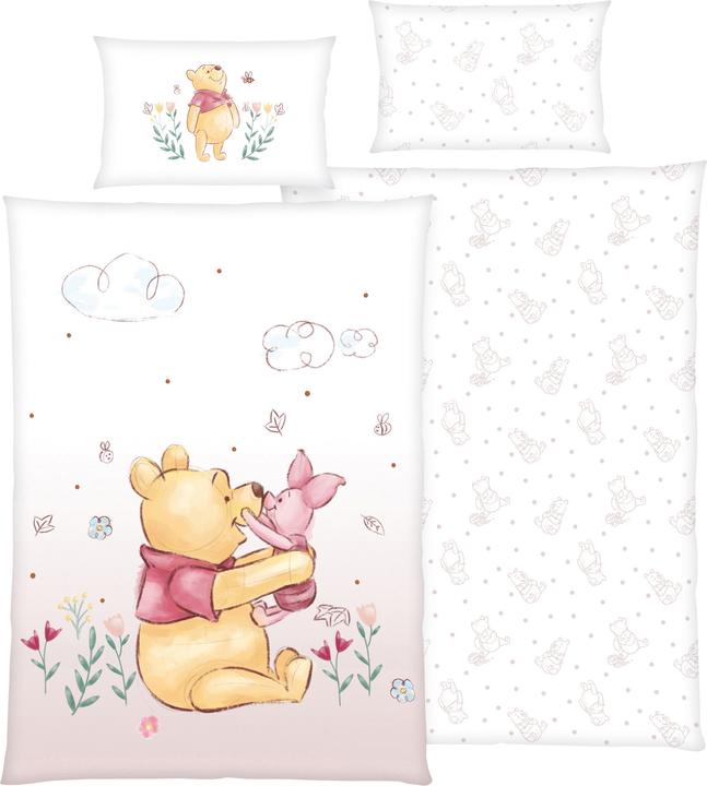 Produktbild Herding Kinder-Wendebettwäsche "Winnie Pooh"