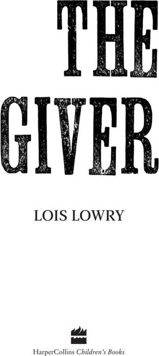 Produktbild The Giver (Englisch, Lois Lowry, 2017)