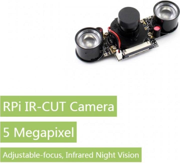 Produktbild WaveShare Raspberry Pi Kamera IR-Cut / Infrarot Nachtsicht