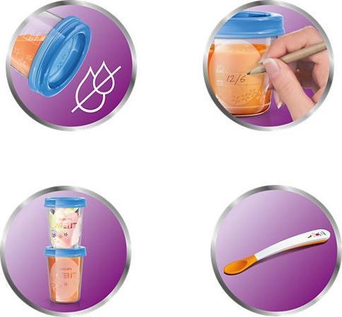 Produktbild Philips Avent Aufbewahrungssystem für Babynahrung