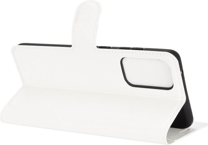 Actual product image Cover-Discount Galaxy A72 - leather case cover white