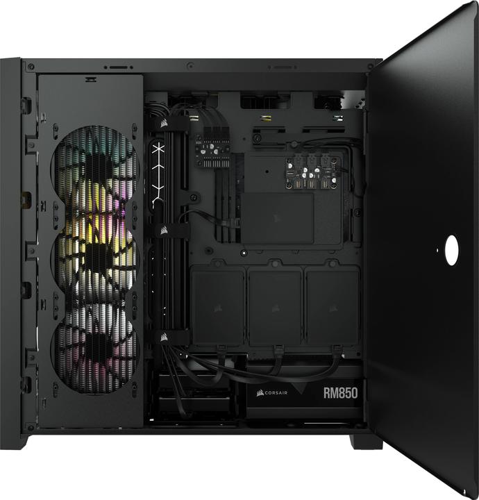 Produktbild Corsair iCUE 5000X RGB TG (mATX, Mini-ITX, ATX, E-ATX)