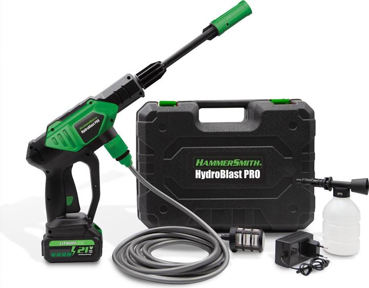 Hammersmith HydroBlast PRO (Akkubetrieb)