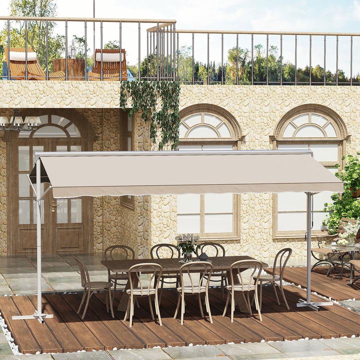 Image du produit Outsunny Store de jardin à manivelle (3.42 m)