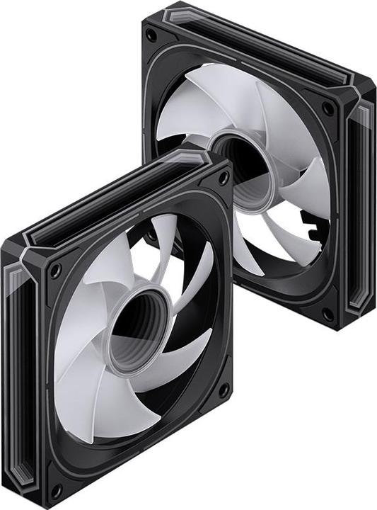 Actual product image Jonsbo FR-505, ARGB 5V 3PIN - black (120 mm, 1 x)
