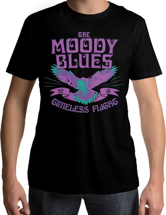 The Moody Blues Unisex Adult Timeless Flight Cotton T-Shirt