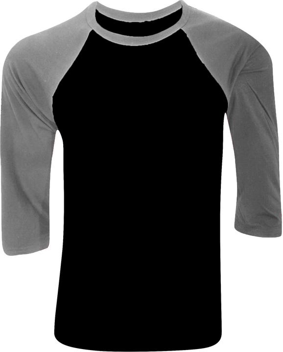 Produktbild Bella Canvas Canvas Baseball TShirt 34Ärmel (S)