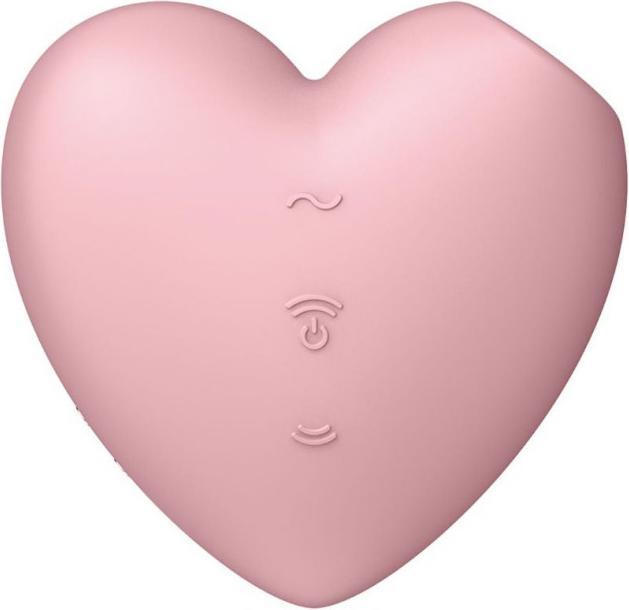 Actual product image Satisfyer Cutie Heart Air Pulse Vibrator