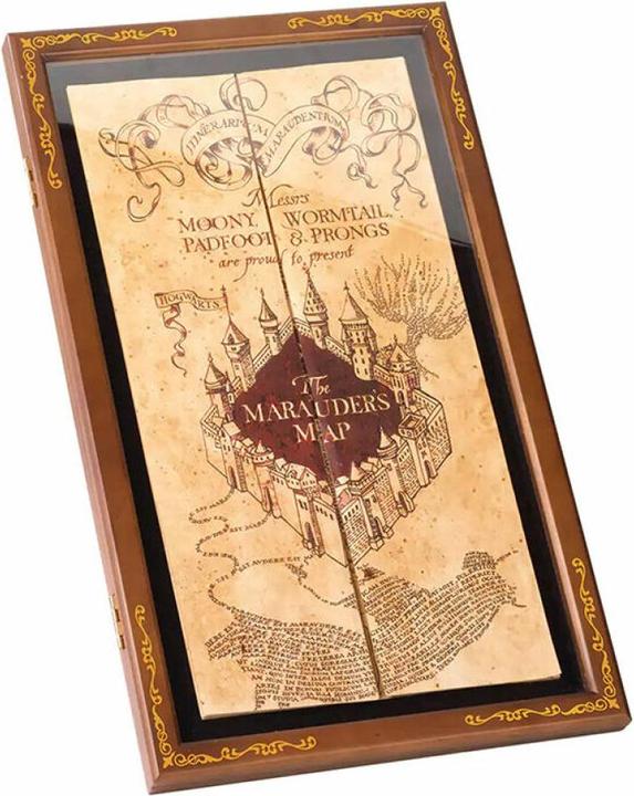 Produktbild Noble Collection Harry Potter Display fuer Die Karte des Herumtreibers