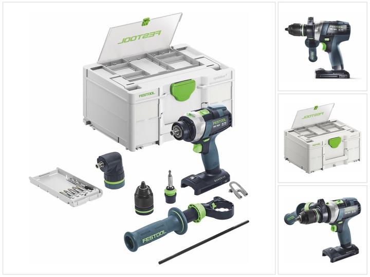 Festool Accu-slagboormachine TPC 18/4 I-Basic-Set (Oplaadbare batterij)