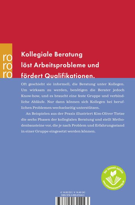 Actual product image Kollegiale Beratung (German, Kim-Oliver Tietze, 2003)
