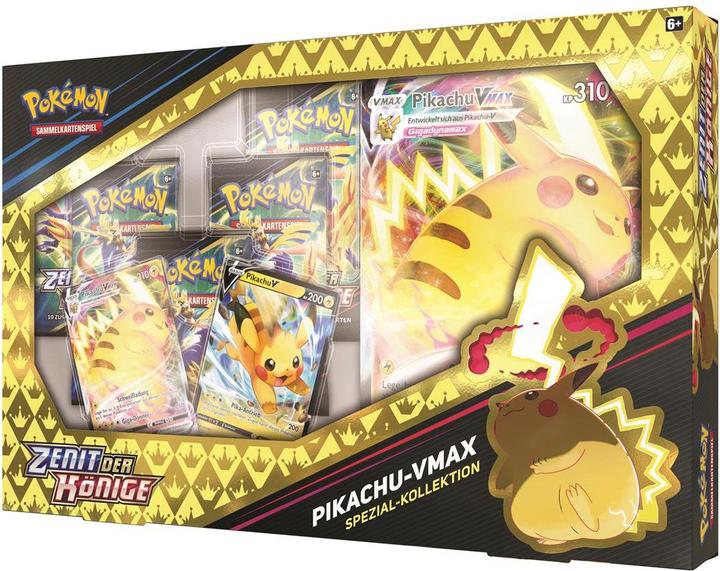 Produktbild Pokémon Pikachu VMAX Box (Deutsch, Booster Pack)