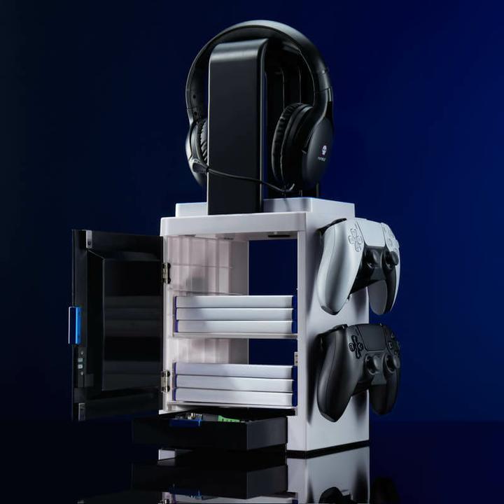 Actual product image Numskull - Meuble de rangement lumineux inspiré du logo pour gamer (PS5)