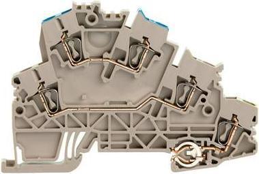 Image du produit Weidmüller ZDKPE 2.5-2 - Beige - 2,5 mm² - 89,5 mm - 15,54 g - 50 pièce(s)