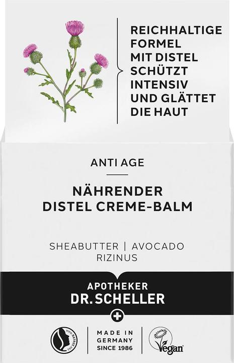 Produktbild Dr. Scheller Nährender Distel Creme-Balm (50 ml, Gesichtsbalsam)