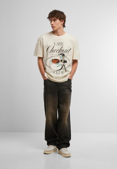 Produktbild Mister Tee MisterTee Late Checkout Coffee Oversize Tee - 195867 (4XL)