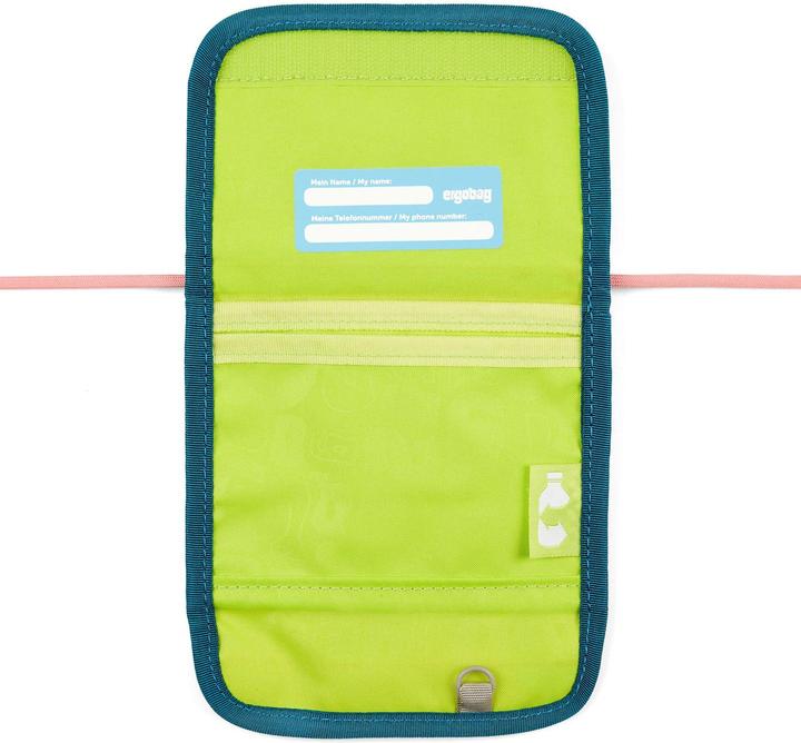 Immagine prodotto Ergobag Marsupio da collo orso pieghevole al limone (0.30 l)
