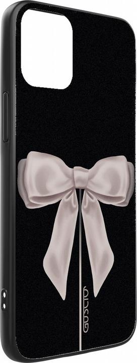 Actual product image Guscio iPhone 12 Pro Max - Cover Satin White Ribbon (Apple iPhone 12 Pro Max)