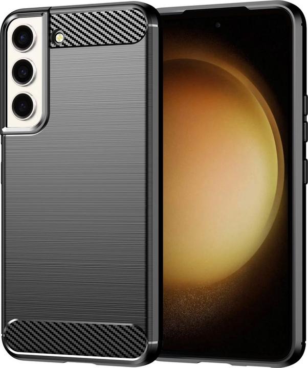 Produktbild Screenguard Carbon Brushed Soft TPU Case (Samsung Galaxy S23+)