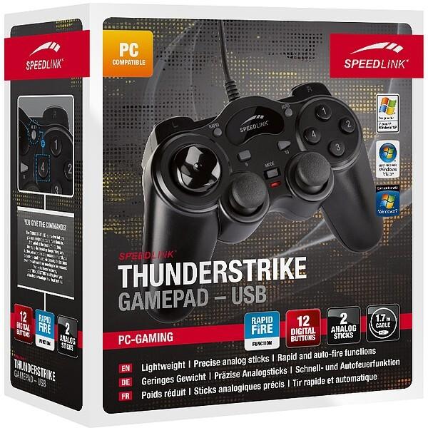 Actual product image Speedlink Speed-Link SL-6515-BK THUNDERSTRIKE (PC)