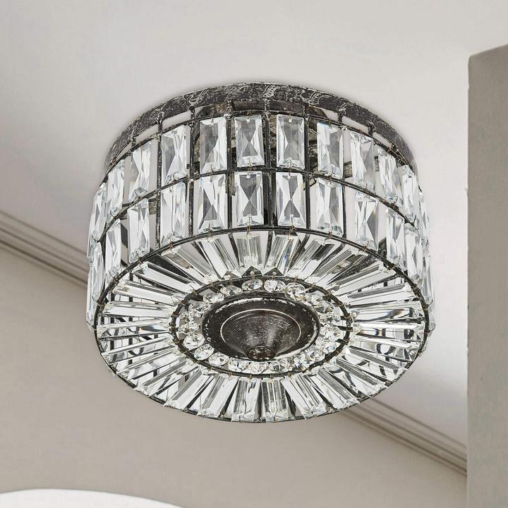 Produktbild Loberon Deckenlampe Hutton antikbraun/klar (E14)