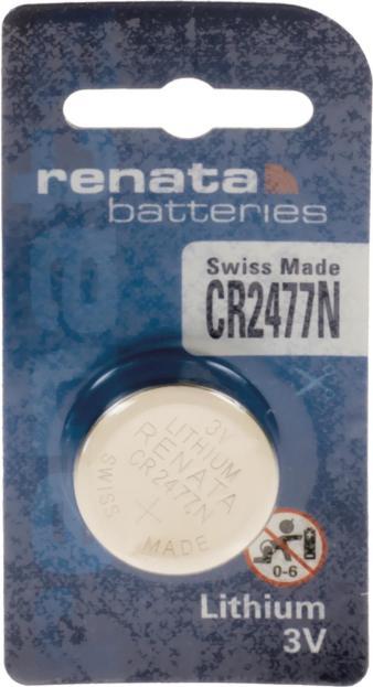 Produktbild Renata CR2477N (1 Stk., CR2477, 950 mAh)