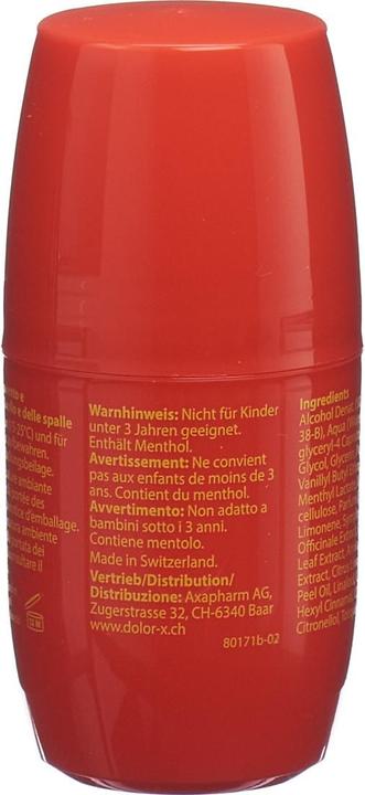 Produktbild Dolor-X Hot Roll-on Gel (1 x, 50 ml, 90 g)
