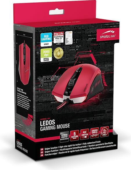 Actual product image Speedlink LEDOS Gaming Mouse (Cable)