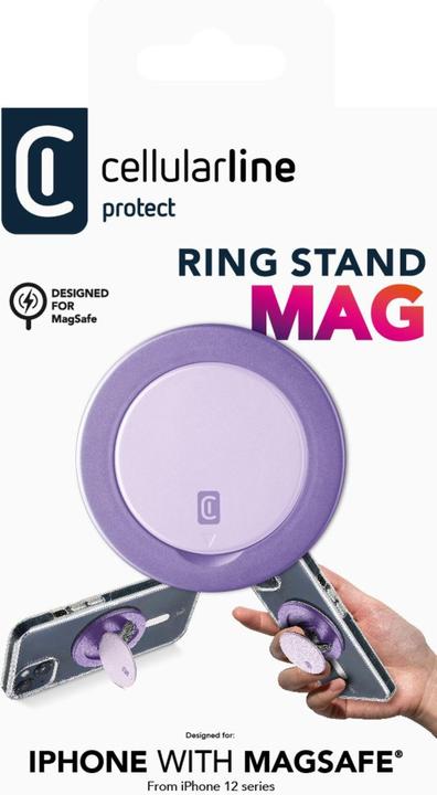Actual product image Cellularline Ring Stand Mag
