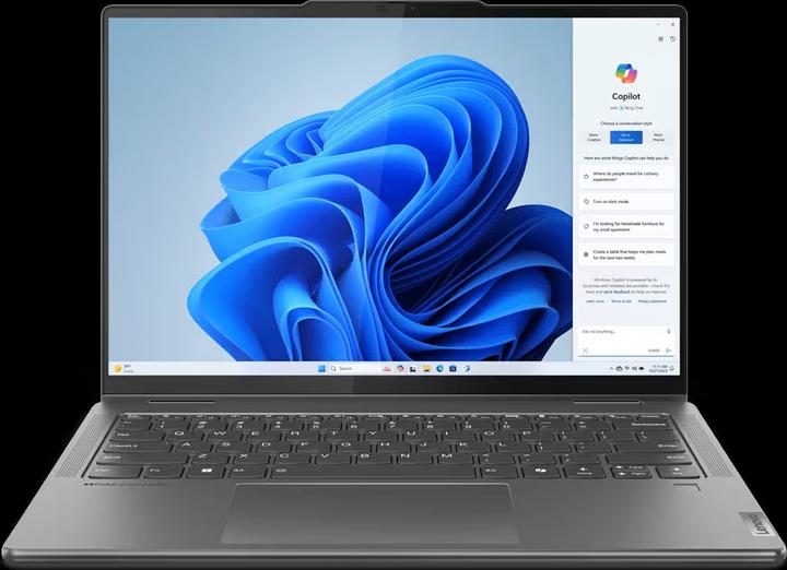 Produktbild Lenovo Yoga 7 2-in-1 (14", AMD Ryzen 5 8640HS, 16 GB, 1000 GB, CH)