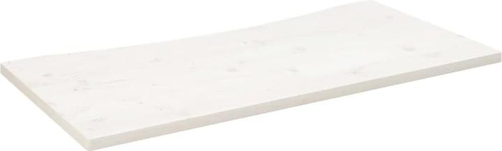 Immagine prodotto VidaXL Schreibtischplatte Weiss 110x60x2,5 cm Massivholz Kiefer (110 x 60 x 2,5 cm)