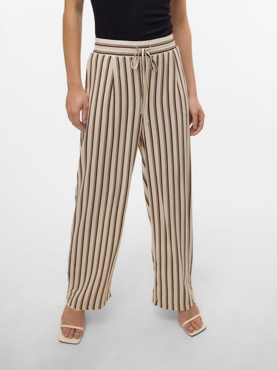 Actual product image Vero Moda VMJESMILO Mid-rise waist trousers Wide leg trousers (S)