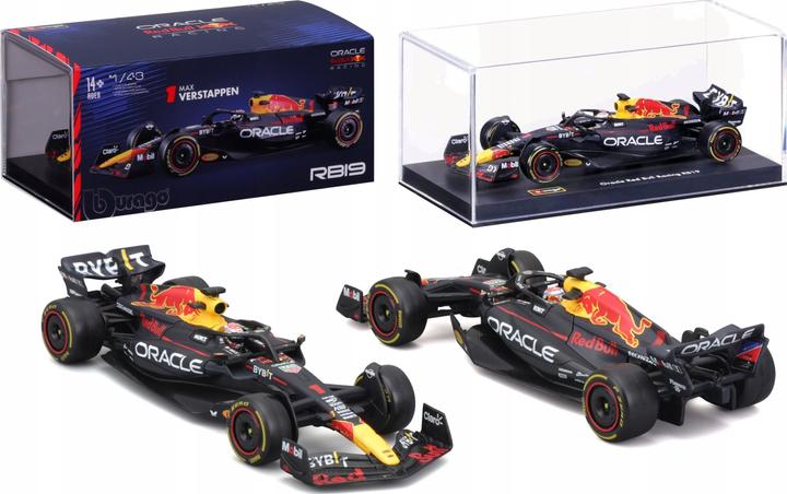 Immagine prodotto Bburago Red Bull Racing F1 RB19 Verstappen 2023