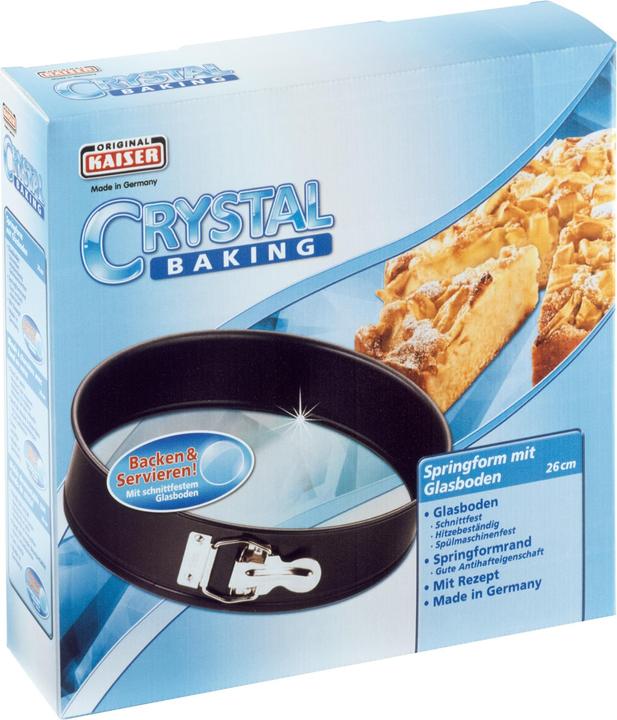 Actual product image Kaiser Springform pan with glass shelf (26 cm)