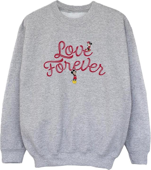 Disney Mickey Mouse Love Forever Sweatshirt Jungen