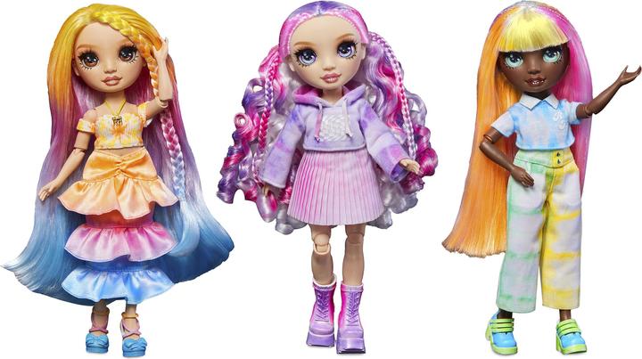 Actual product image MGA Rainbow High Water Color Dolls Green Eyes