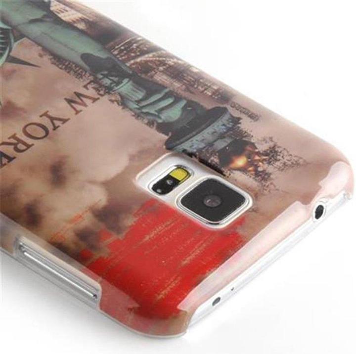 Immagine prodotto Cadorabo Copertina rigida con impronta Copertina (Samsung Galaxy S5, Samsung Galaxy S5 Neo)