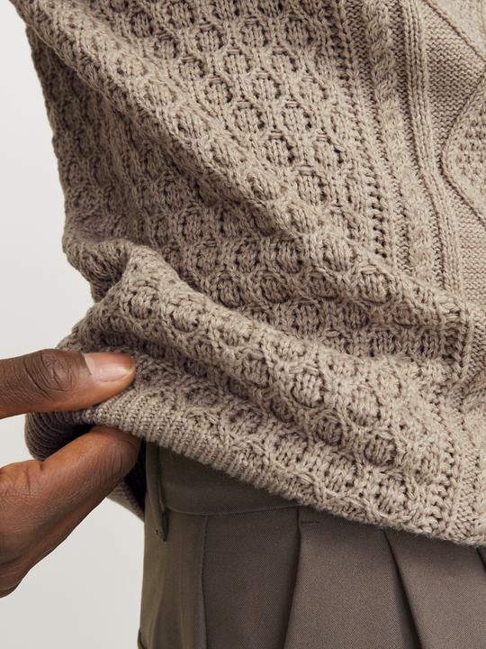Actual product image Jack & Jones Jprblunorth Knit High Neck Sn (M)