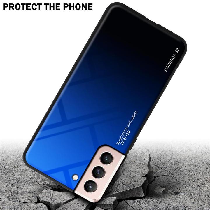 Produktbild Cadorabo TPU 2 Farben Glas Cover (Samsung Galaxy S21 5G)