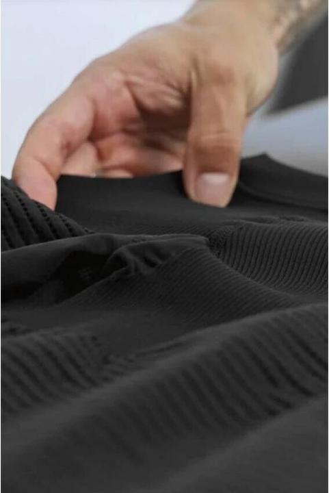 Actual product image Anodyne Posture shirt men, black size XL/XXL (L, XL)