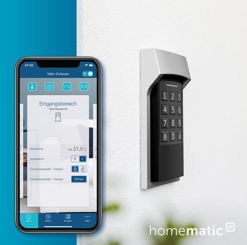 Produktbild Homematic IP Smart Home Keypad (Elektronische Zahlenkombination)
