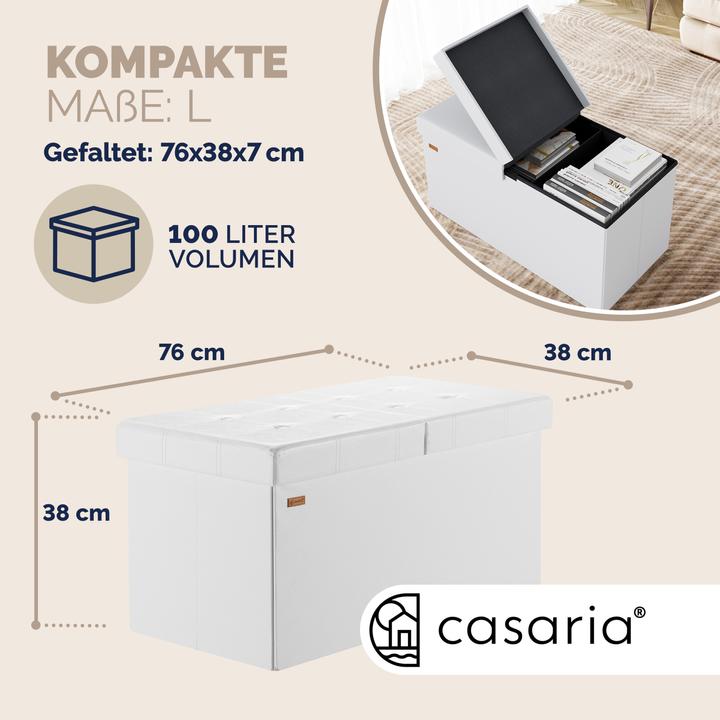 Actual product image Casaria Seat chest (80 cm)