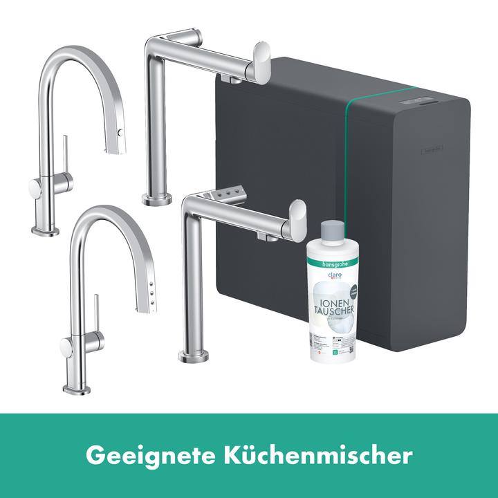 Actual product image hansgrohe HG filter ion exchanger and activated carbon