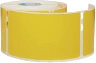 Actual product image Dymo LW shipping/name tag labels YELLOW, 220 labels