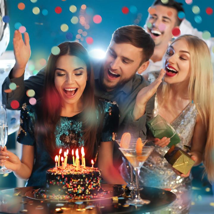 Image du produit Relaxdays Party Popper confettis colorés