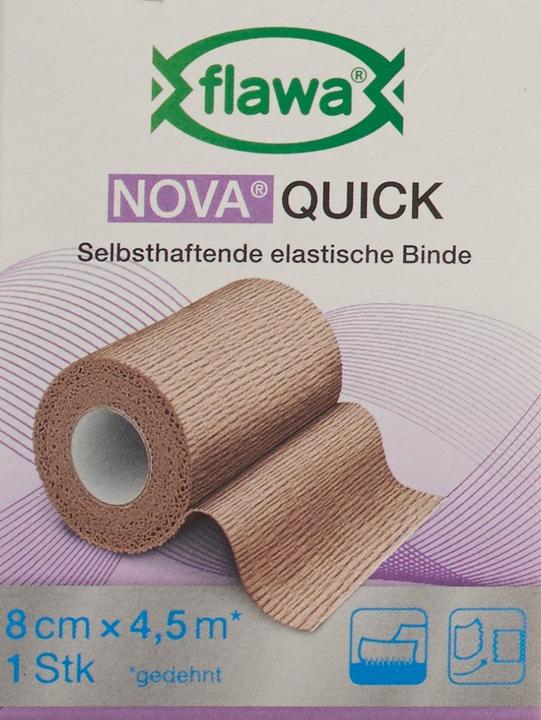 Immagine prodotto Flawa Nova Quick Cohesive Tear Bandage 8 cm x 4,5 m